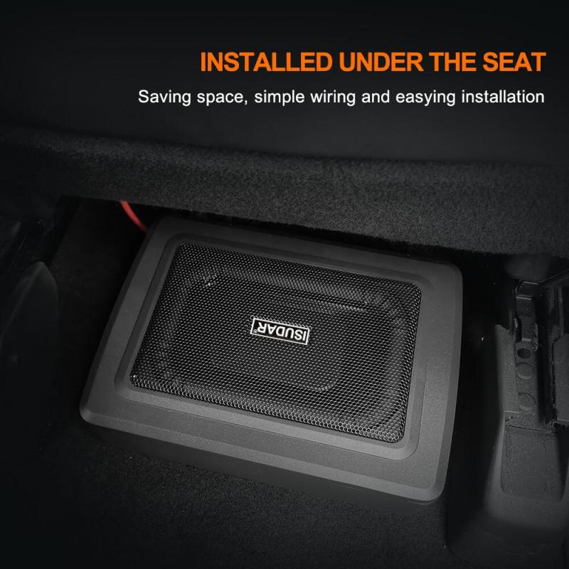 ISUDAR SU6901 Car Underseat Subwoofer Active Amplifier