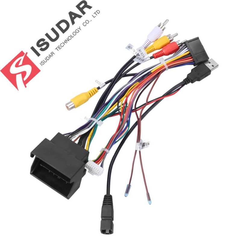 ISUDAR special ISO cable for car radio of Volkswagen
