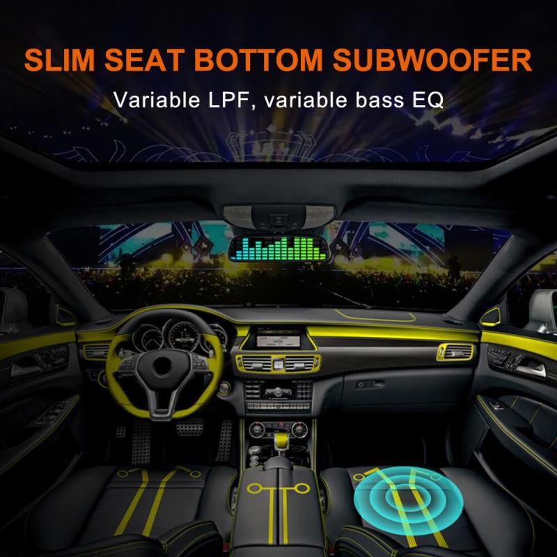 ISUDAR SU6901 Car Underseat Subwoofer Active Amplifier