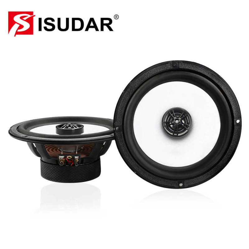 ISUDAR SU601C Car Coaxial Hifi Speakers 2 Pcs 6.5 Inch 2 Way Vehicle Door