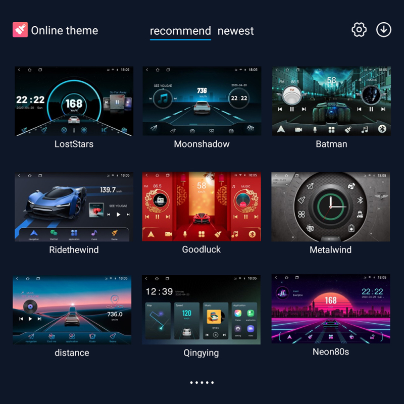 ISUDAR Car launcher Code Online Theme for Android auto radio