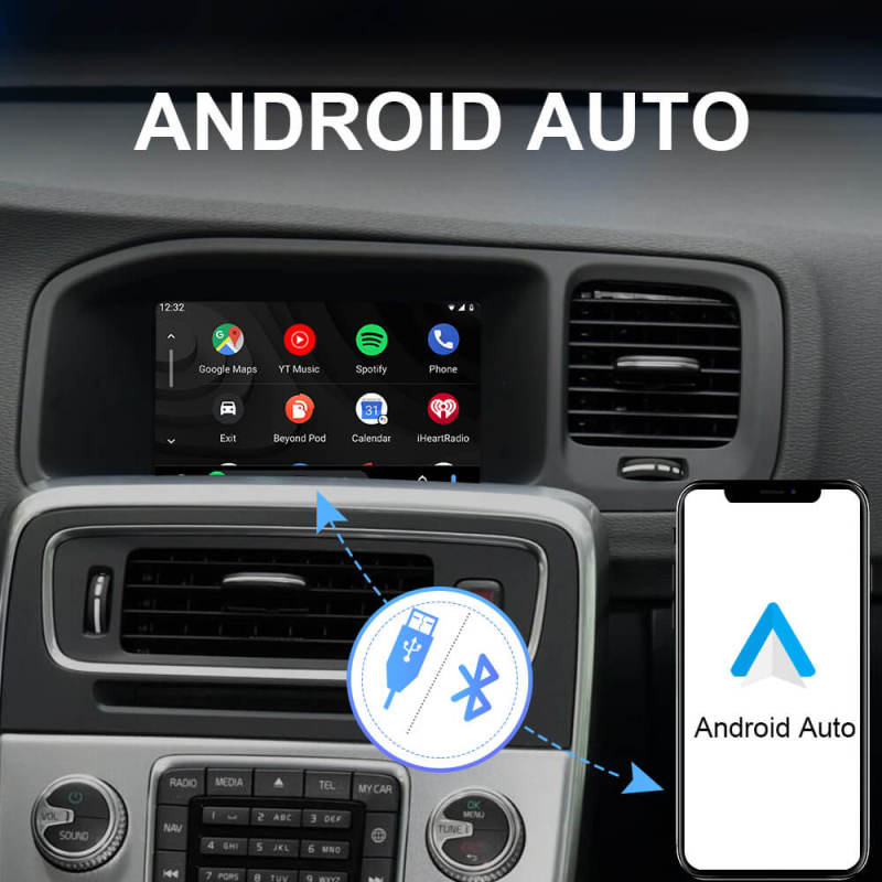 ISUDAR Apple Carplay For V40/V60/XC60/S60/S80L 2015-2019 Full Screen