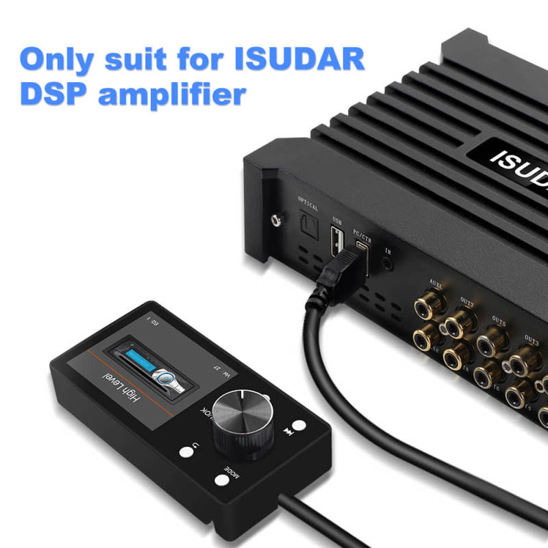 ISUDAR USB Remote Control for DSP Amplifier Suit for ISUDAR DA406 DA608 Series
