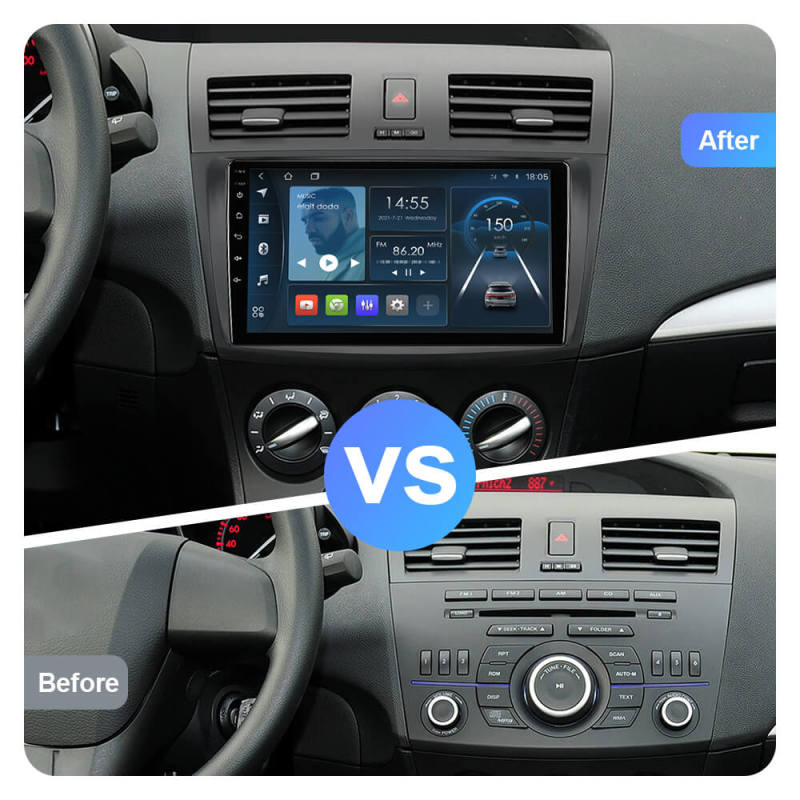 ISUDAR Android 8.1 32G Stereo For Mazda 3 2010-2013