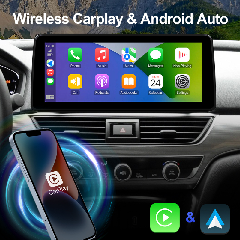 12.3 Inch Android 10 Apple Carplay Car Stero For  HONDA/ACCORD 10th Generation 2018-