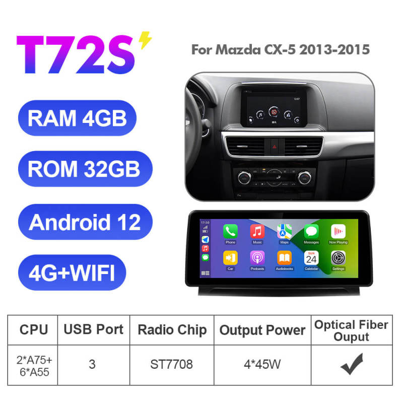 ISUDAR 12.3 Inch Android 12 Car Radio For MAZDA 6 Atenza 2014-2016 CX5 CX-5 CX 5 2013-2015