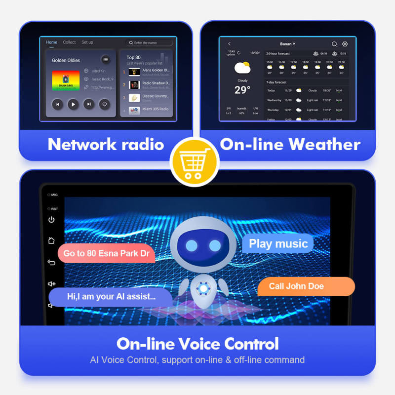 For Fiat 500X 2014-2019 Android 8 Core Car Radio Stereo DVD auto navi multimedia 9 inch Voice Command