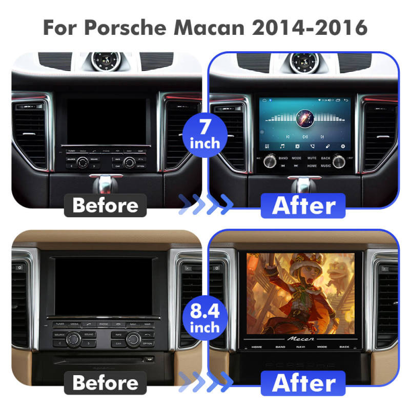ISUDAR Android Apple Carplay Car Radio head unit For Porsche Macan 2014-2016