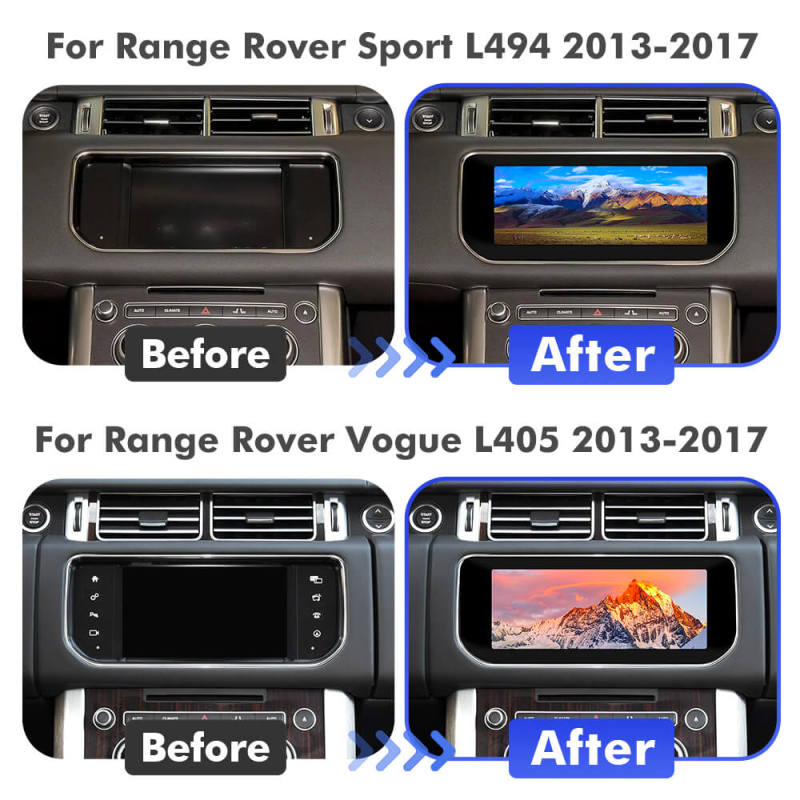 ISUDAR  Qualcomm Android 12 10.25 Inch 1920*720P Car head unit stereo for Land Rover Range Rover Sport L494 Range Rover Vogue L405  2013-2017