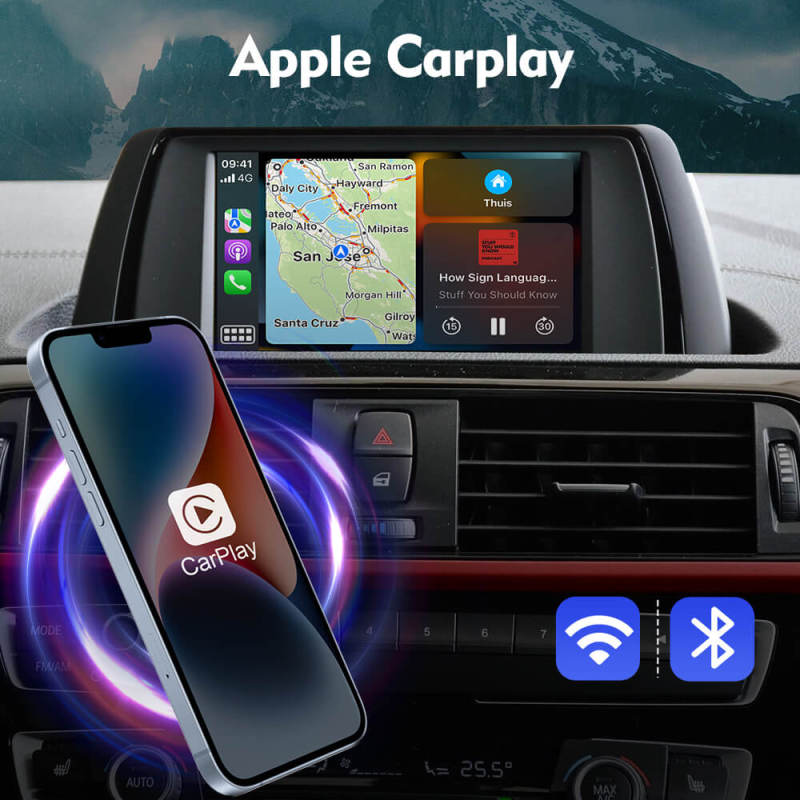 ISUDAR Apple Full Screen Carplay for BMW CIC NBT EVO System