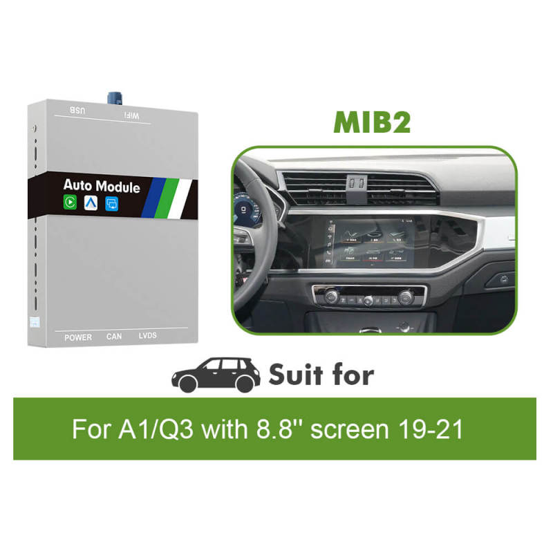 Carlinkit Wireless Apple Carplay AA Modem For Audi A5/S5/A4/A3/A1 A6 A7 A8 Q2 Q3 Q5 Q7 B9 S5