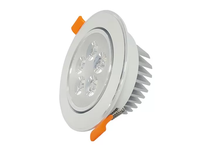 Warm White Led Recessed Ceiling Lights 30 / 60 / 90 Degree For Jewelry Store