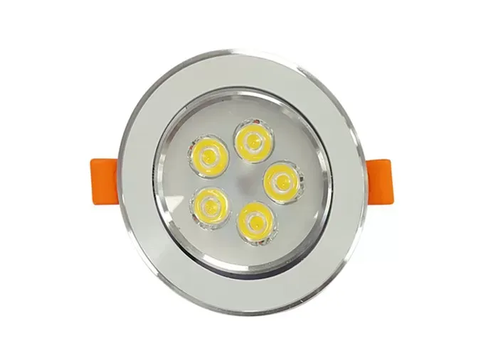 Warm White Led Recessed Ceiling Lights 30 / 60 / 90 Degree For Jewelry Store