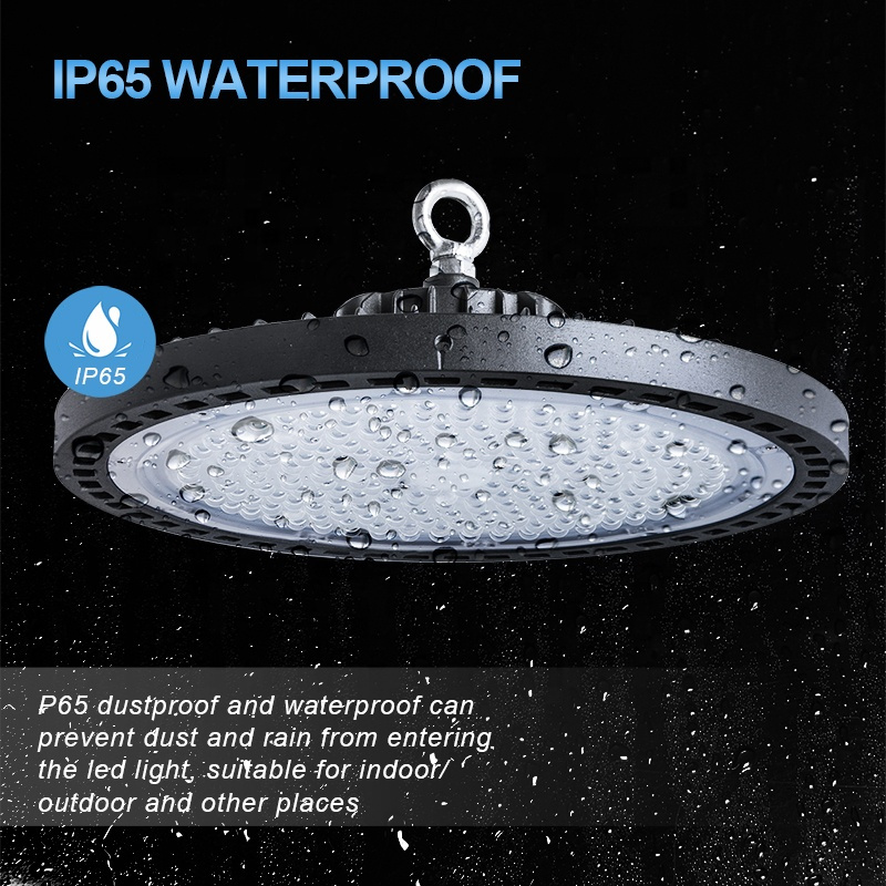 IP65 Explosion Proof Badminton Court 150W 200W High Bay LED Lights 100W UFO LED High Bay Light For Drop Shipping