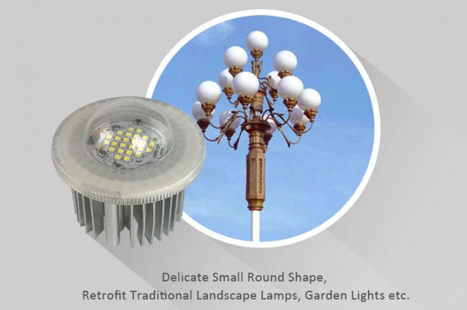 30V DC Solar Energy Retrofit Small Outdoor 20W Round LED Module For Lanterns