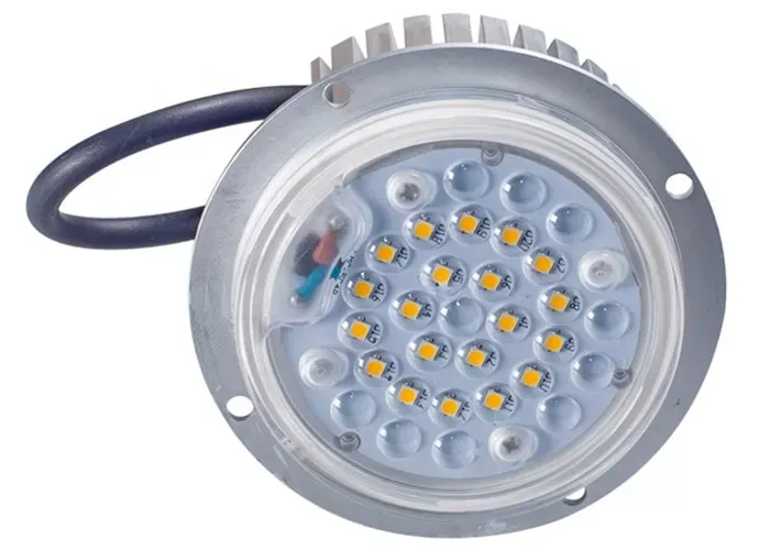 30V DC Solar Energy Retrofit Small Outdoor 20W Round LED Module For Lanterns