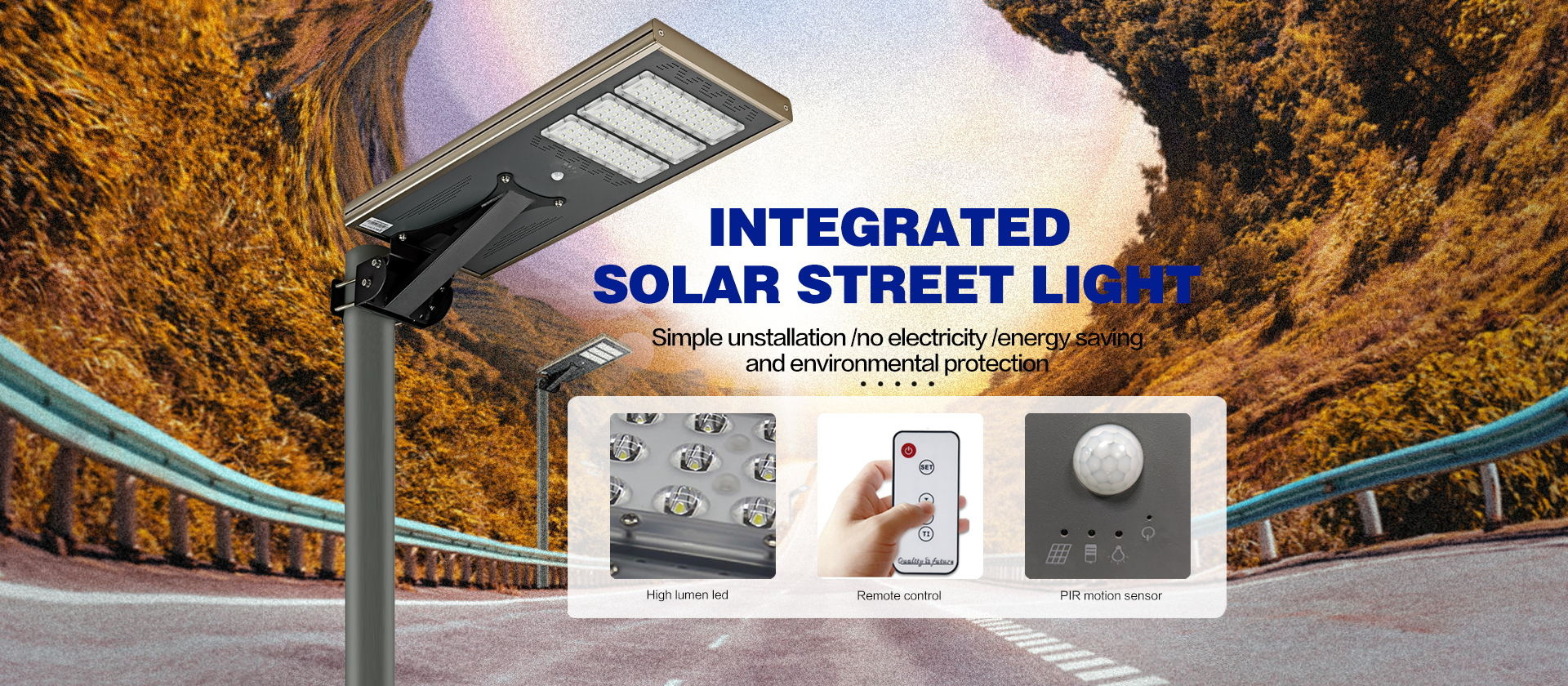 Solar street light