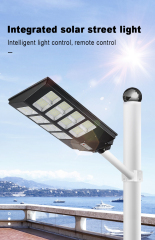 New Design High lumen motion sensor waterproof 300W integrated solar street light LiFePO4 battery