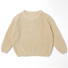 Chunky Knit Baby Pullover | Wholesale Blank Sweaters for Custom Embroidery