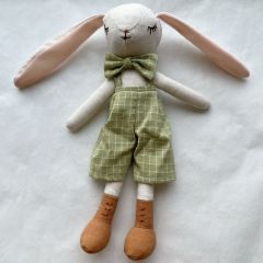Nordic Fabric Bunny Plushies for Nursery & Home Decor