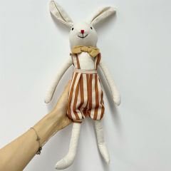 Nordic Fabric Bunny Plushies for Nursery & Home Decor