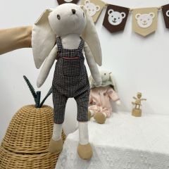 Nordic Fabric Bunny Plushies for Nursery & Home Decor