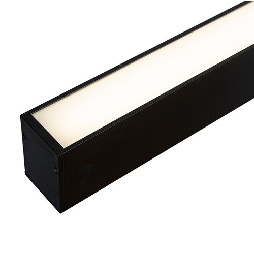 Vesta office linear light black