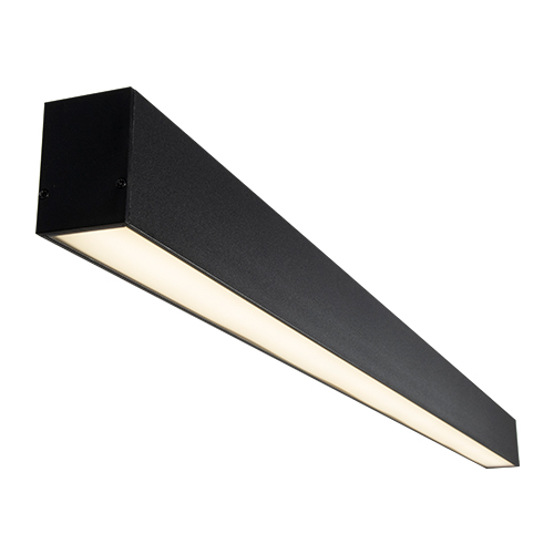 Vesta office linear light black