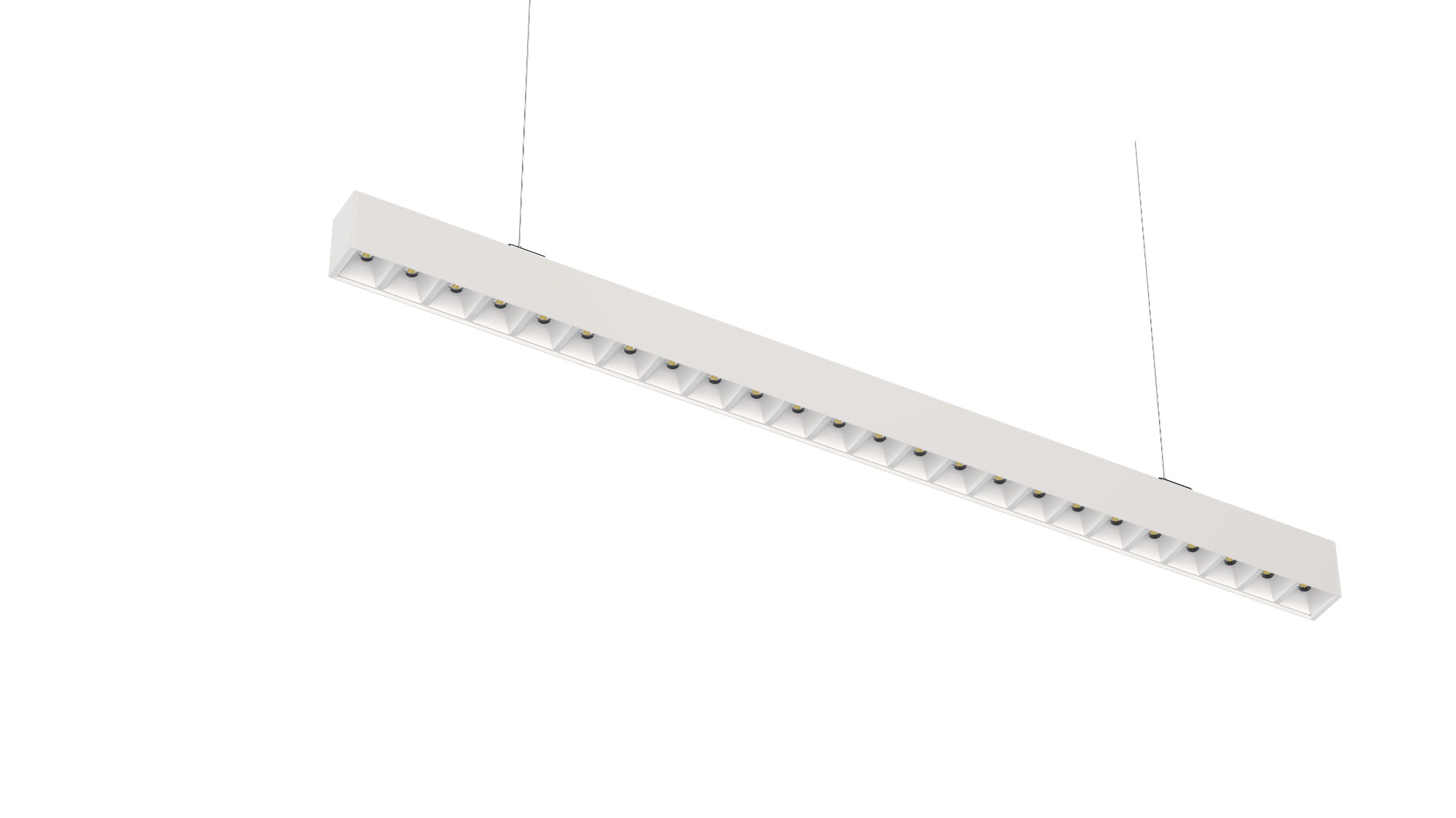 LUNA Led linear light UP&DOWN module-replaceable UGR<19 high lumen/w 160lm/w ceiling lights in office