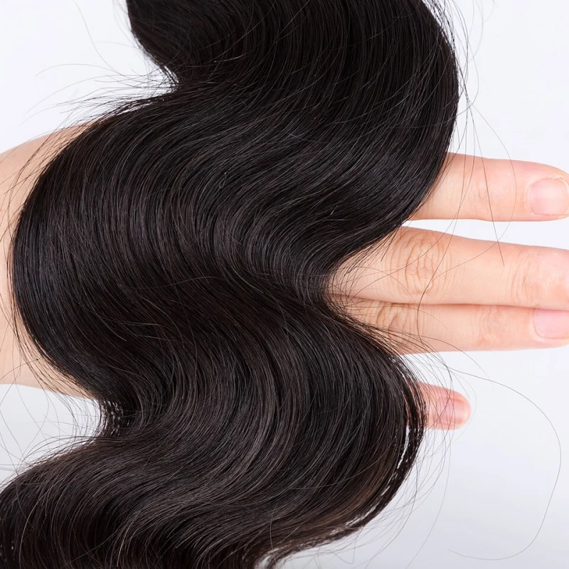 MOCHA Hair  10A Peruvian Virgin Hair Body Wave  3 Bundles With One 4* 4 Lace Closure or 13*4 Frontal 100% Human Hair Free shipping