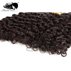 Mocha Hair Brazilian Virgin Hair Deep Wave 100% Human Hair Weave 3 Bundles Natural Color 12"-28" Free Shipping