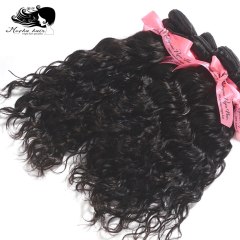 Mocha Hair Water Wave 10A Malaysia Virgin Hair extension 12inch-28inch Nature Color 100% Human Hair Weaves