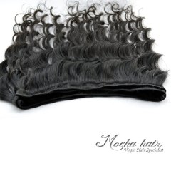 Mocha Hair Loose Wave 10A peruvian Virgin Hair extension Nature Color 12"-28 100% Unprocessed Human Hair Weaves 12inch-26inch