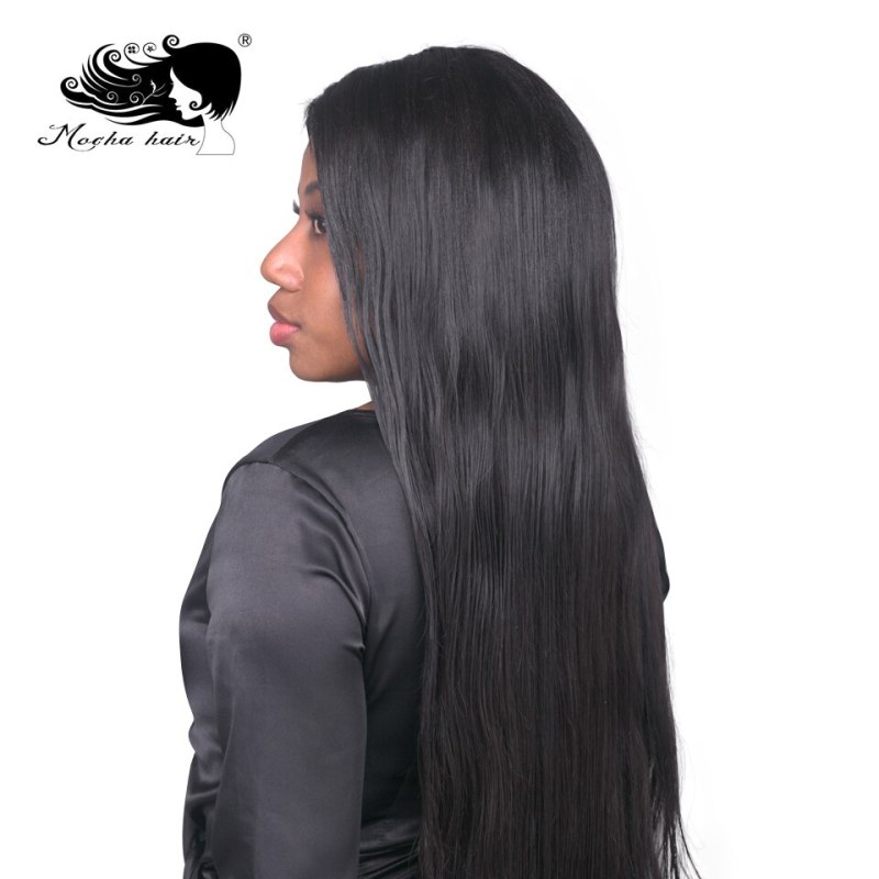 Mocha Hair 10A European Straight  Virgin Hair  extension 8"-28" 100% Unprocessed Hair Weft   Nature Color