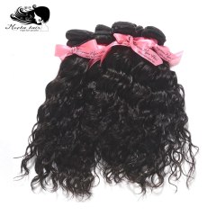 Mocha Hair Water Wave 10A Malaysia Virgin Hair extension 12inch-28inch Nature Color 100% Human Hair Weaves
