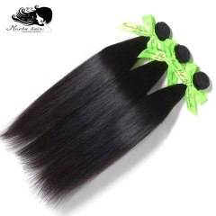 MOCHA Hair 10A Peruvian Straight Virgin Hair Human Hair Bundles Natural Color 3 Bundles Hair Extension Can Be Dyed