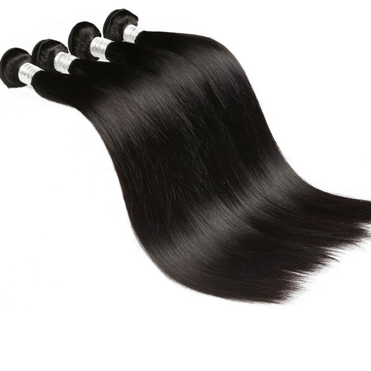 MOCHA Hair 10A Brazilian Straight Remy Hair 8&quot;-26&quot; Double Weft  Natural Color 1 bundle 100% Unprocessed Human Hair Extension