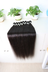 MOCHA Hair 10A Brazilian Straight Remy Hair 8"-26" Double Weft Natural Color 1 bundle 100% Unprocessed Human Hair Extension