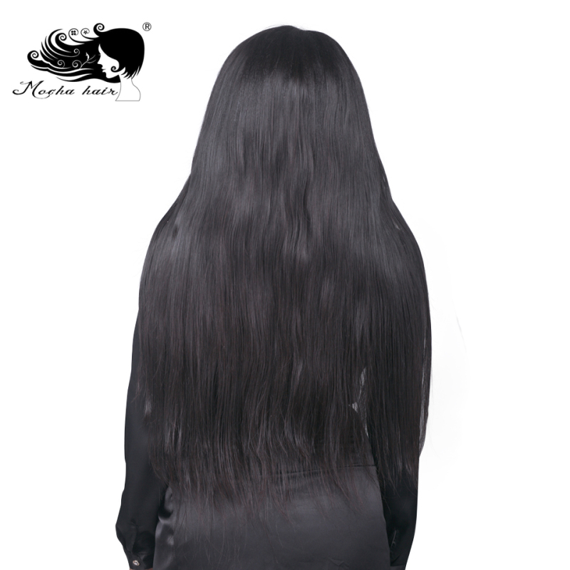 MOCHA Hair 10A Brazilian Straight Remy Hair 8&quot;-26&quot; Double Weft  Natural Color 1 bundle 100% Unprocessed Human Hair Extension