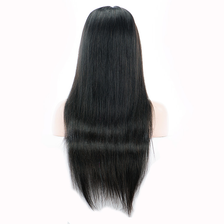 Mocha Hair Human Hair Wigs With Baby Hair T Part Lace Wig Pre Plucked Straight Lace Front Wig