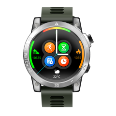 iwownfit 1.43''AMOLED Display GPS Sport Watch with 20-Day Battery Life