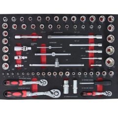 GM-CK071 GreatmaxTools-socket wrench set 1/2,3/8,1/4 DR socket wrench set