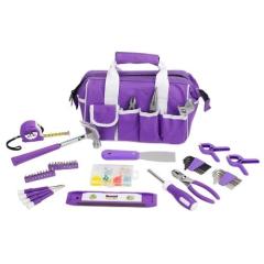GreatmaxTools GM-PL089 Purple Women Home Repair Tool SET