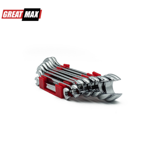 8PCS Mechanical Hand Tool Spanner Opening Wrench Set Combination