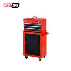 Garage tool cabinets mobile rolling steel Material and cabinet trolley for factory