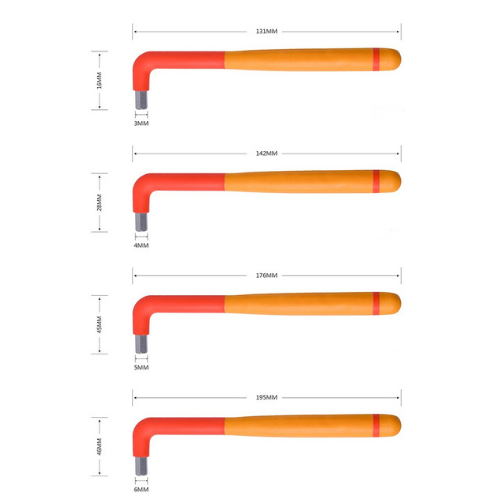 Insulated Hex Key Hand Tool