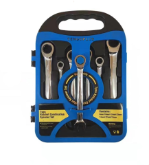 7pcs Ratchet Combination Spanner Set