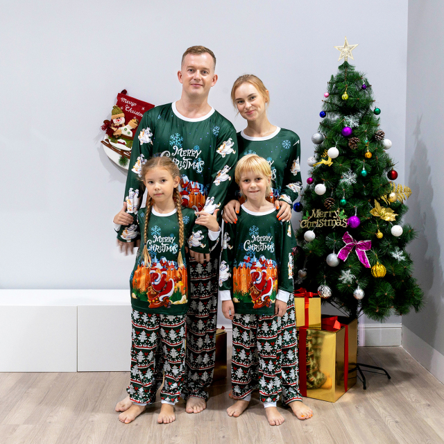 Christmas Family Matching Pajamas Set -(Y03A)