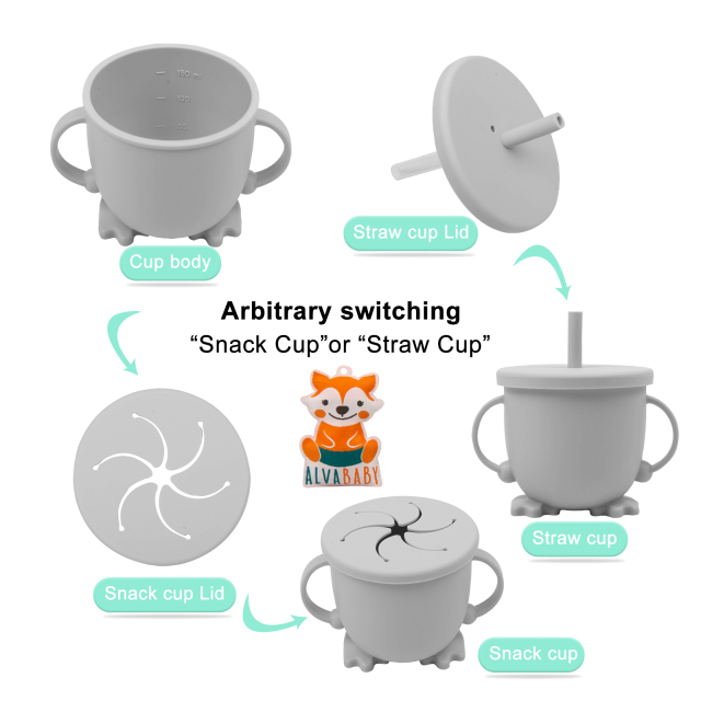 ALVABABY Silicone Training Cup (XG01A)