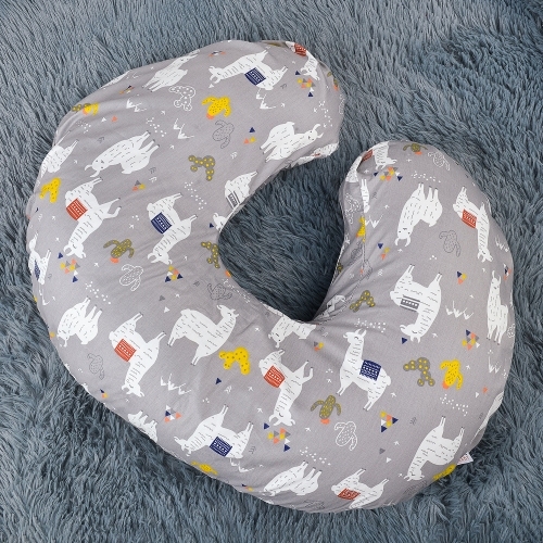 ALVABABY Cotton Nursing Pillow Cover